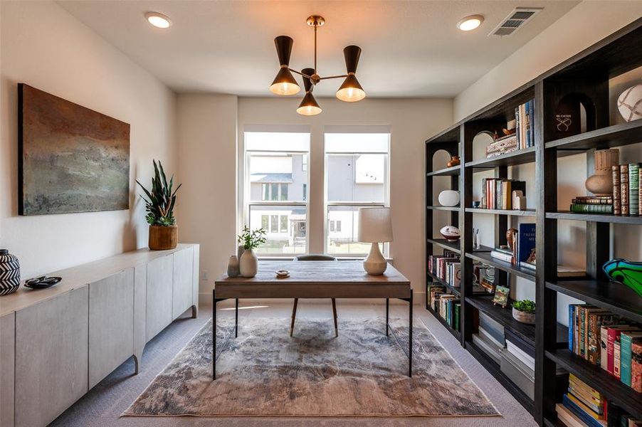 Dedicated 2nd floor office.