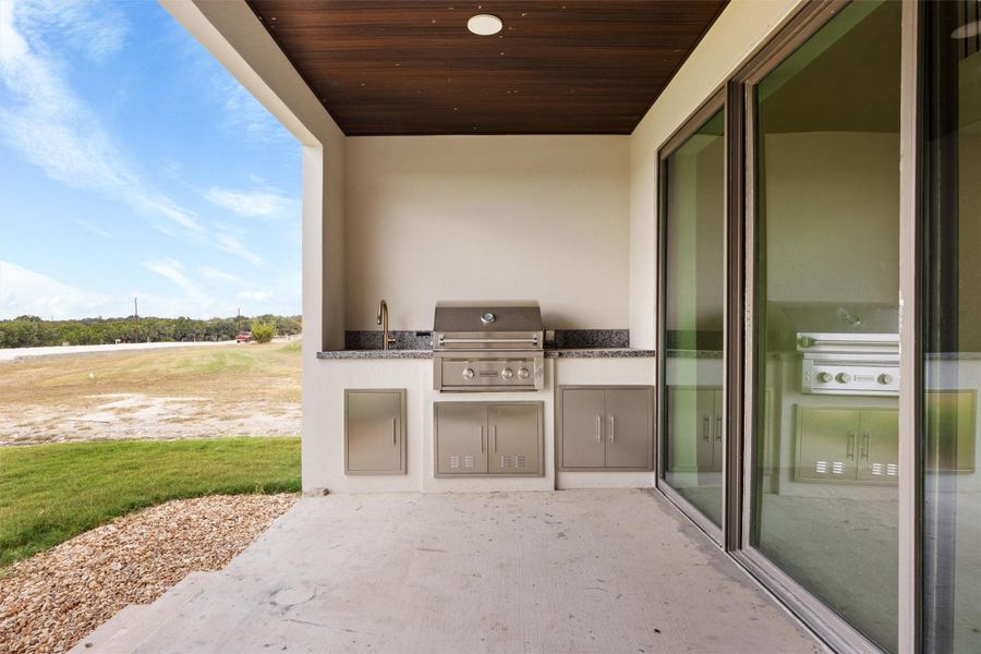 Exterior details and patio area of a home in , Georgetown (Image 3).