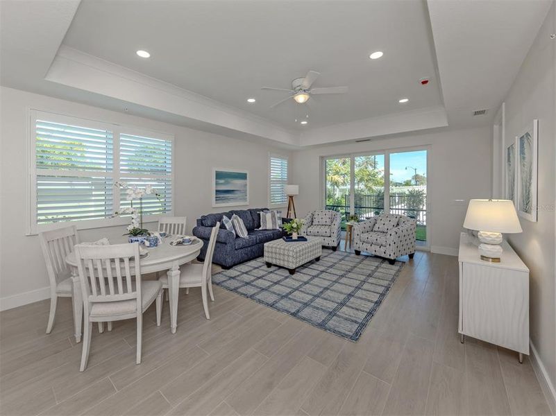 Furnished interior view inside a new home in , Venice (Image 11).