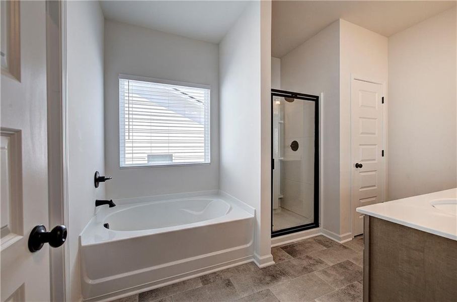 Furnished interior view inside a new home in , Cartersville (Image 29).