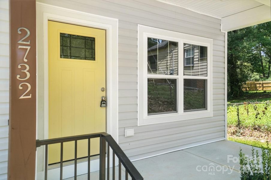 Exterior details and patio area of a home in , Charlotte (Image 22).