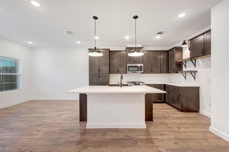 Furnished interior view inside a new home in Providence Commons, Providence Village (Image 11).