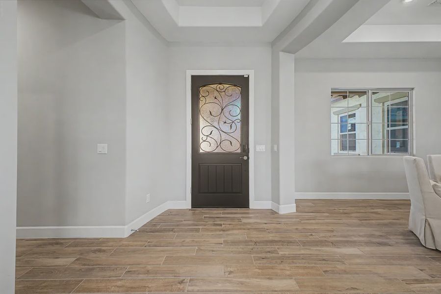 Spacious, unfurnished interior of a new home in Bellero Estates, Queen Creek (Image 23).