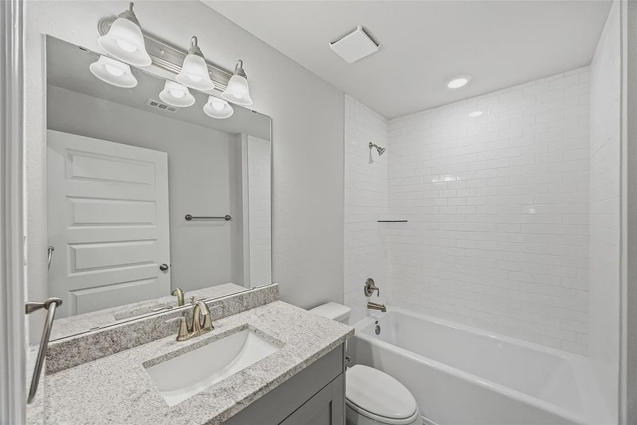 Furnished interior view inside a new home in Grand Oaks Reserve, Cleveland (Image 11).