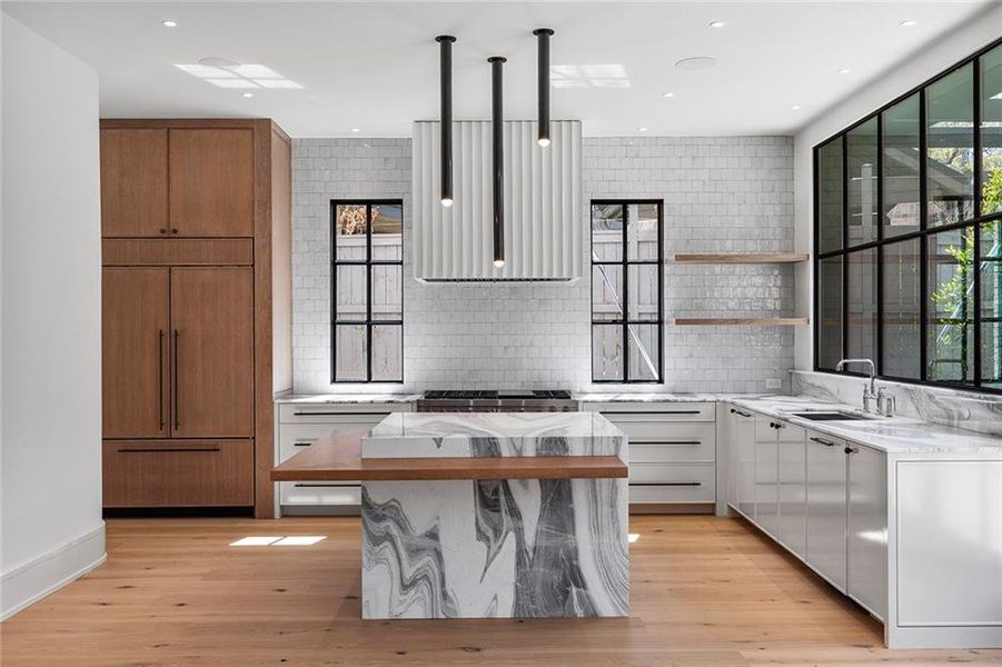 Furnished interior view inside a new home in , Atlanta (Image 11).