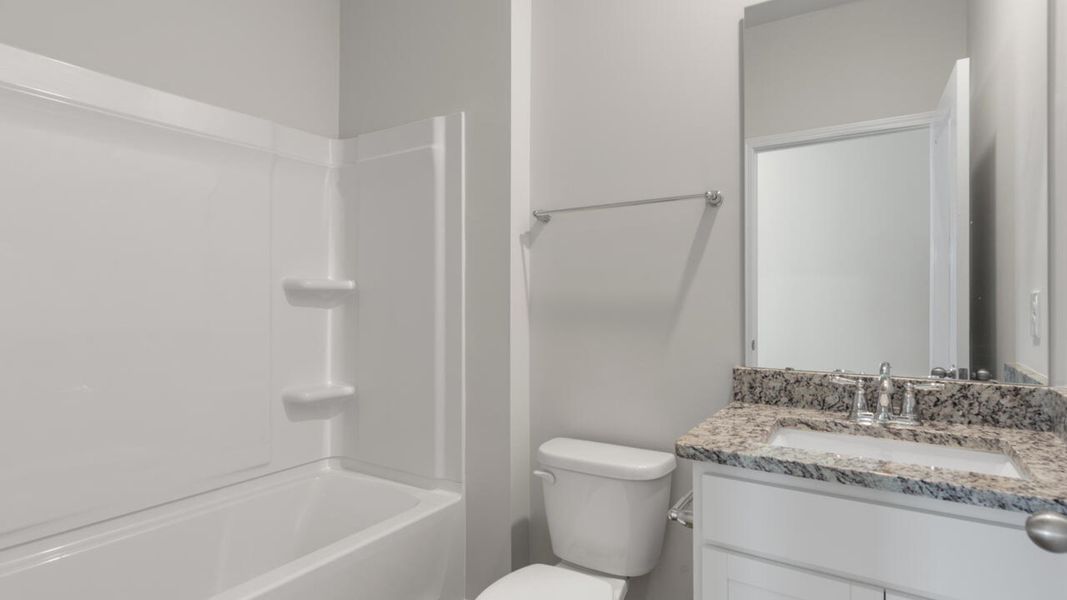 Furnished interior view inside a new home in The Haven at Indigo Preserve, Leland (Image 10).