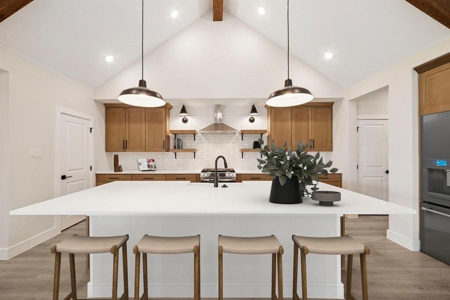 Furnished interior view inside a new home in Elevon, Lavon (Image 14). Furnished interior view inside a new home in Elevon, Lavon (Image 14).