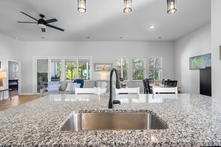 Furnished interior view inside a new home in French Quarter Creek, Huger (Image 15).