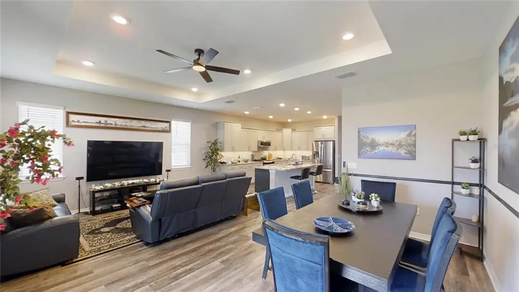 Furnished interior view inside a new home in , Ocala (Image 21).