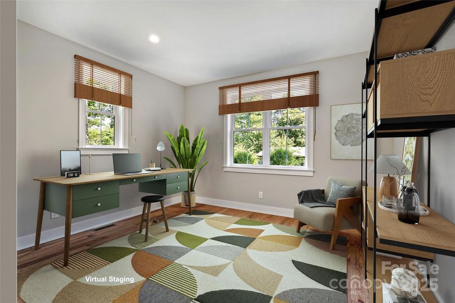 Furnished interior view inside a new home in , Asheville (Image 11).