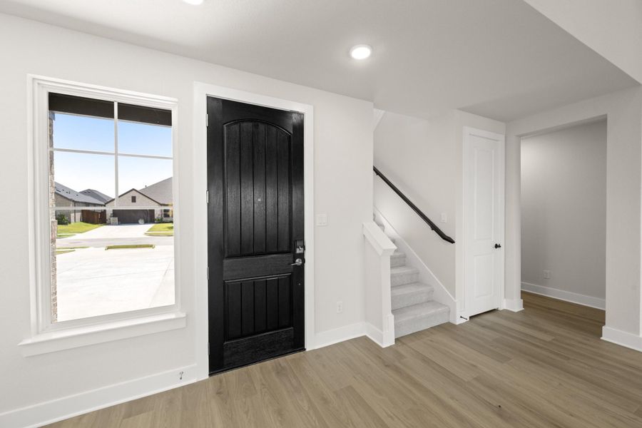 Furnished interior view inside a new home in Inspiration Collection at Bridgewater, Midlothian (Image 3).