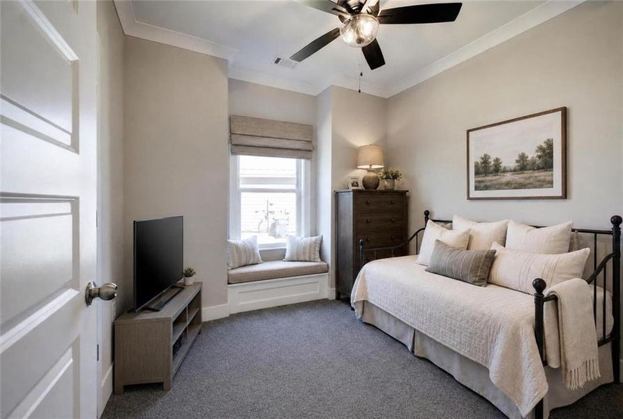 Furnished interior view inside a new home in , Cartersville (Image 14).