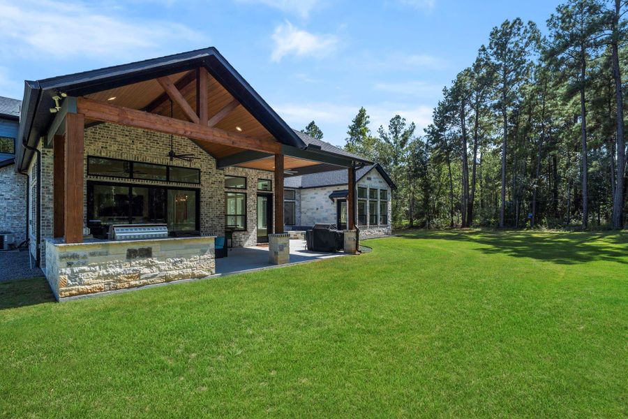 Exterior details and patio area of a home in , Montgomery (Image 25).