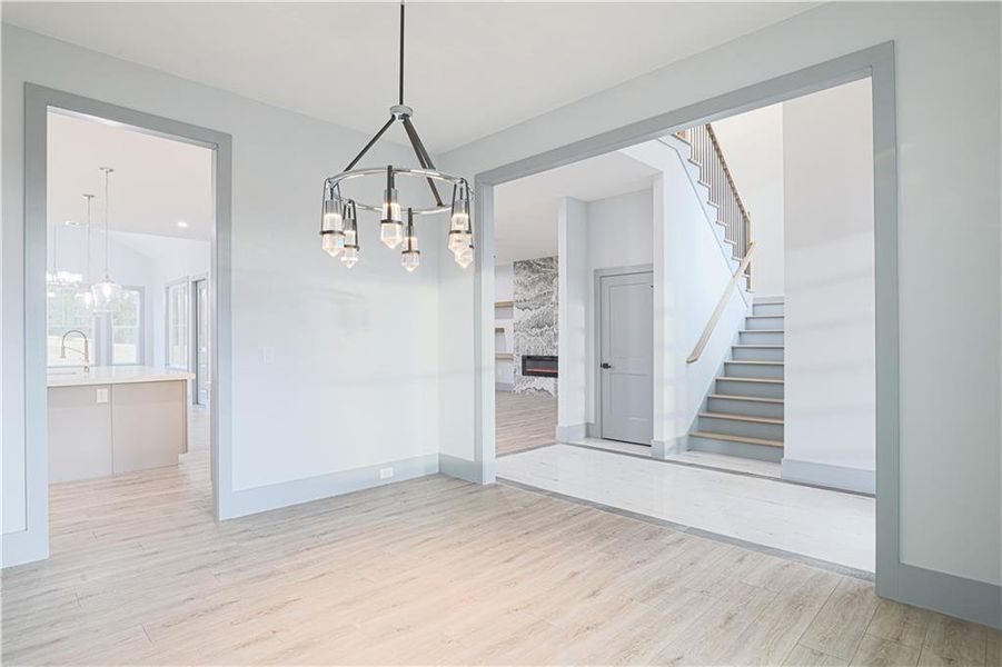 Spacious, unfurnished interior of a new home in , Maysville (Image 46).