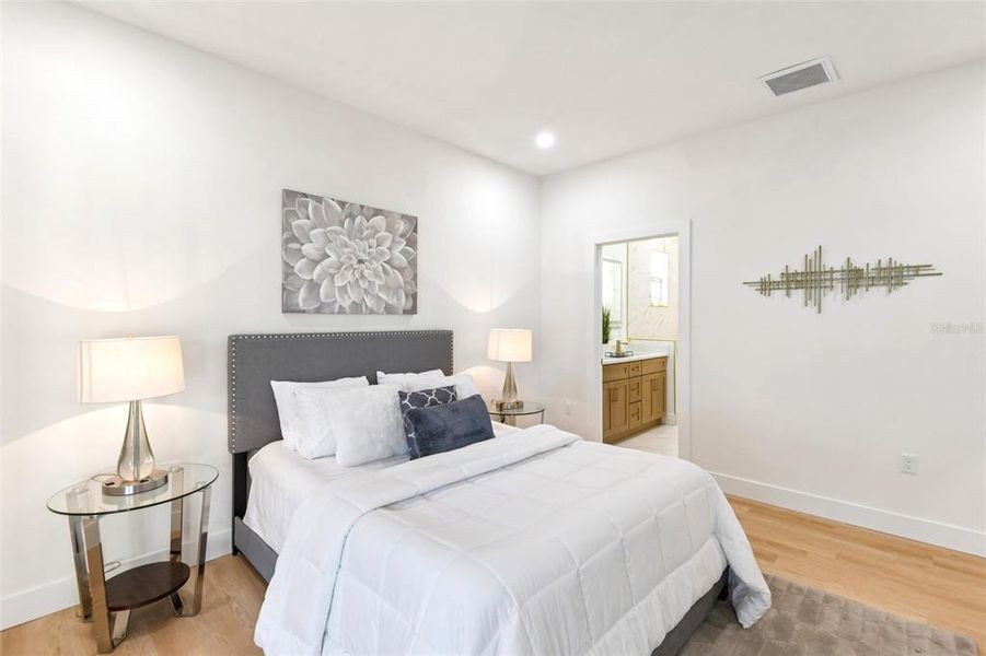 Furnished interior view inside a new home in , Dunedin (Image 17).