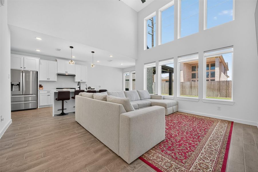 Furnished interior view inside a new home in , Richmond (Image 25). Furnished interior view inside a new home in , Richmond (Image 25).