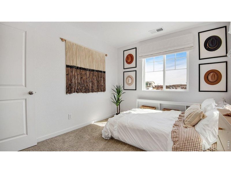 Furnished interior view inside a new home in Prairie Song, Windsor (Image 33).