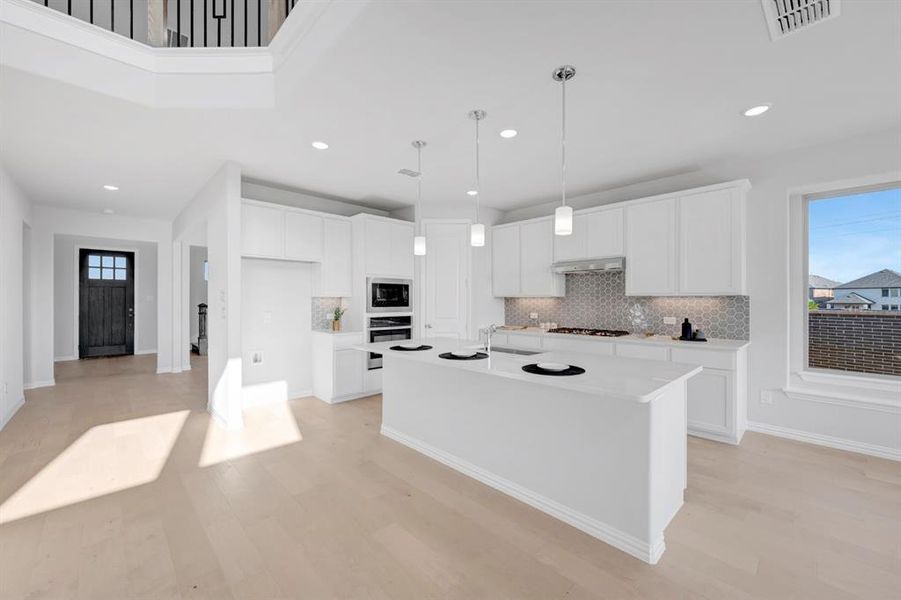 Furnished interior view inside a new home in Lilyana, Celina (Image 8). Furnished interior view inside a new home in Lilyana, Celina (Image 8).