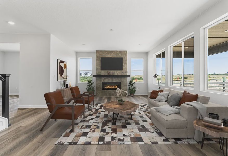 Overton Great Room - Virtually Staged - 2 of 9