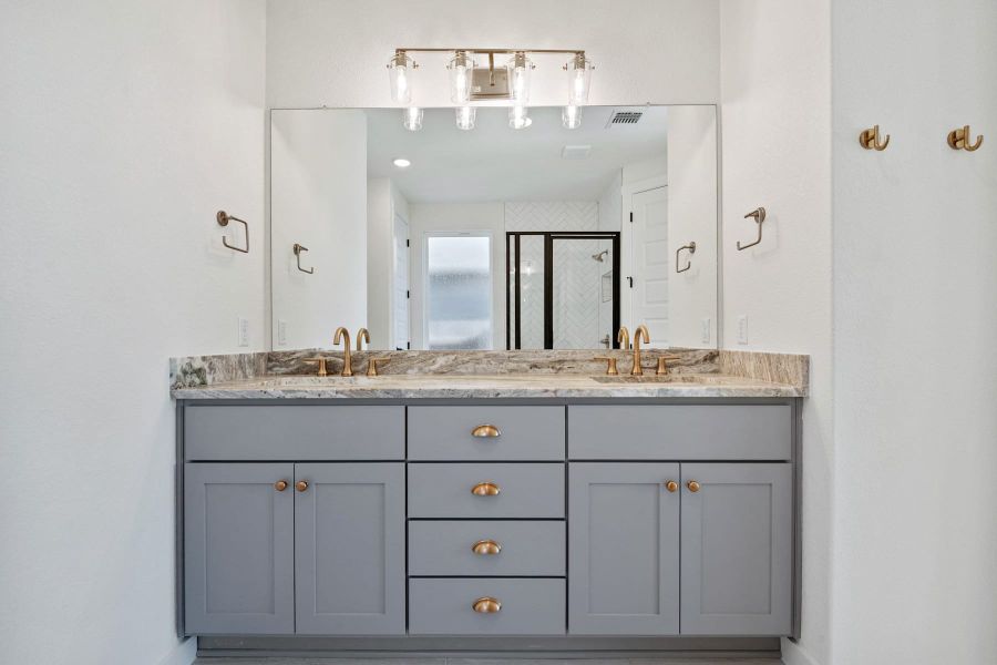 Furnished interior view inside a new home in Flora, Hutto (Image 15).