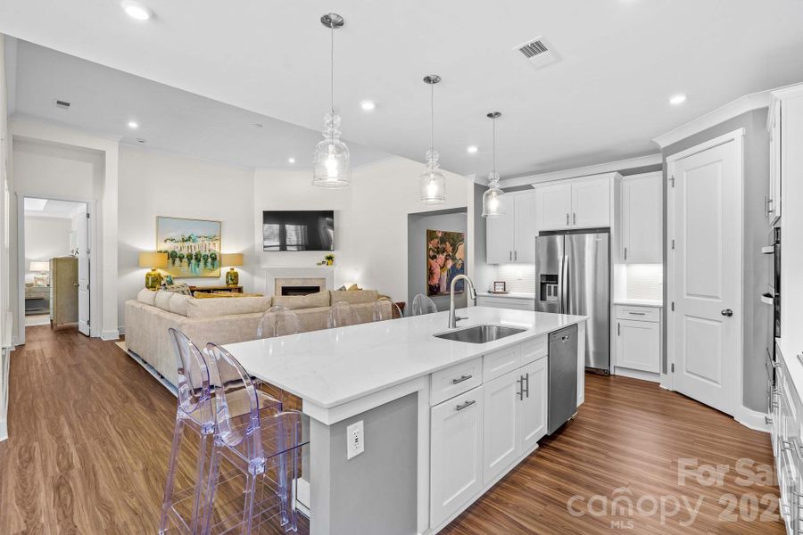 Furnished interior view inside a new home in , Salisbury (Image 36).