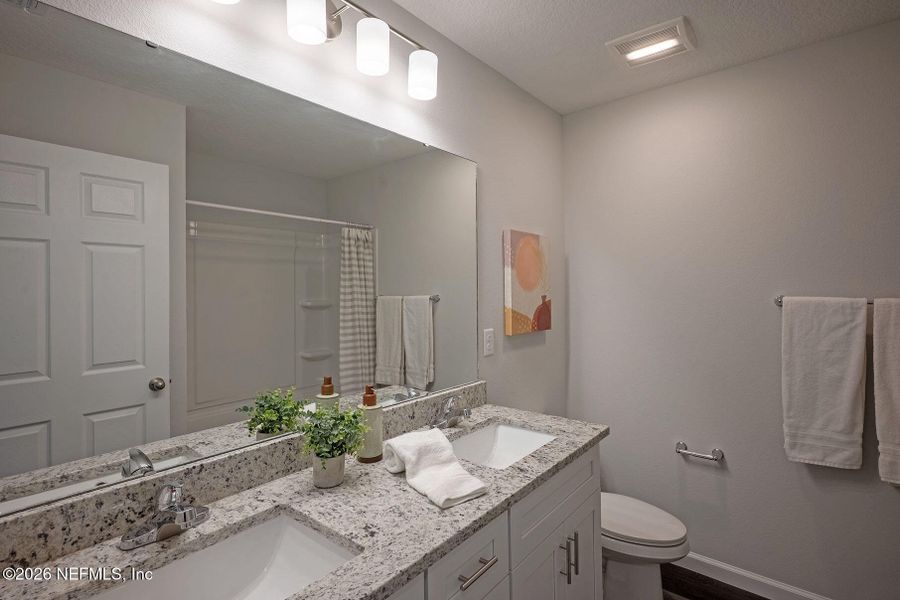 Furnished interior view inside a new home in , Jacksonville (Image 22).