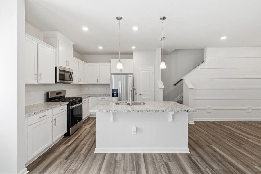 Furnished interior view inside a new home in Flemingfield, Greensboro (Image 30).