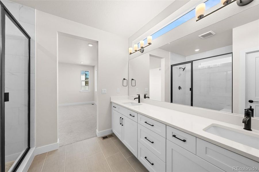 Furnished interior view inside a new home in , Littleton (Image 5).