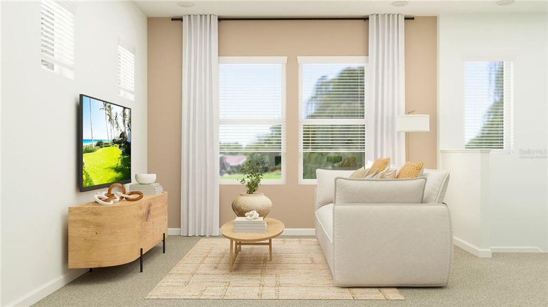 Furnished interior view inside a new home in , Groveland (Image 20).