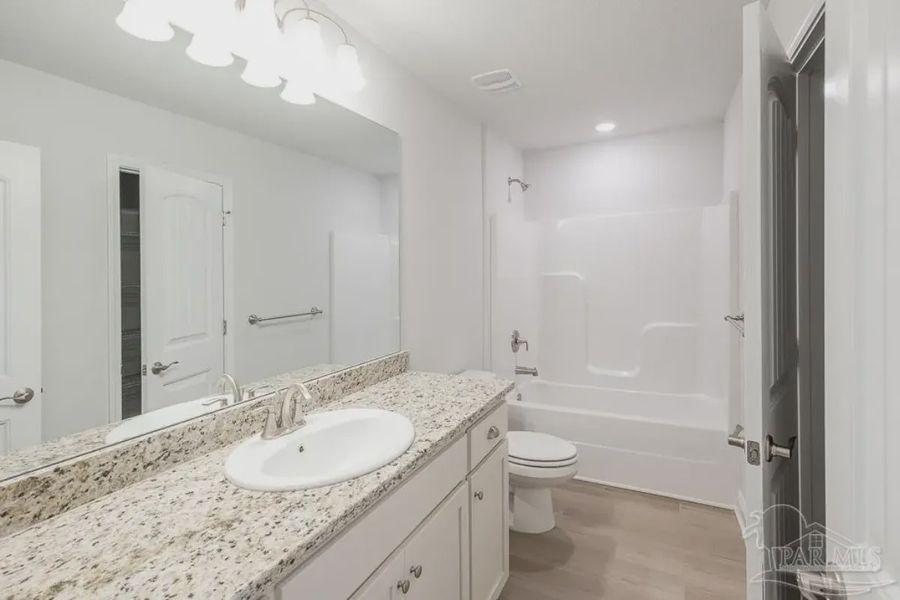 Representative furnished interior of a home built from the Plan 1740 by Adams Homes in Ashton View, Crestview (Image 10). Representative furnished interior of a home built from the Plan 1740 by Adams Homes in Ashton View, Crestview (Image 10).