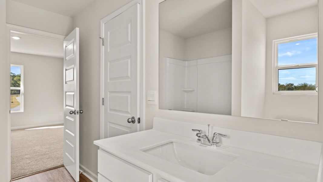 Furnished interior view inside a new home in Locust Grove Station - Cedar Ridge, Locust Grove (Image 11).