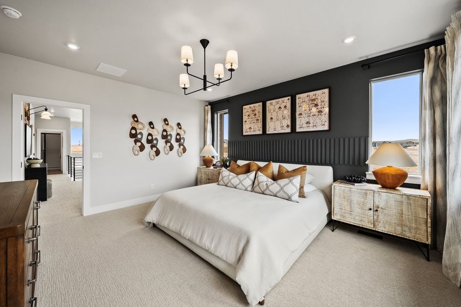 Representative furnished interior of a home built from the 3 by Trumark Homes in Trumark Homes at Sterling Ranch, Littleton (Image 31).