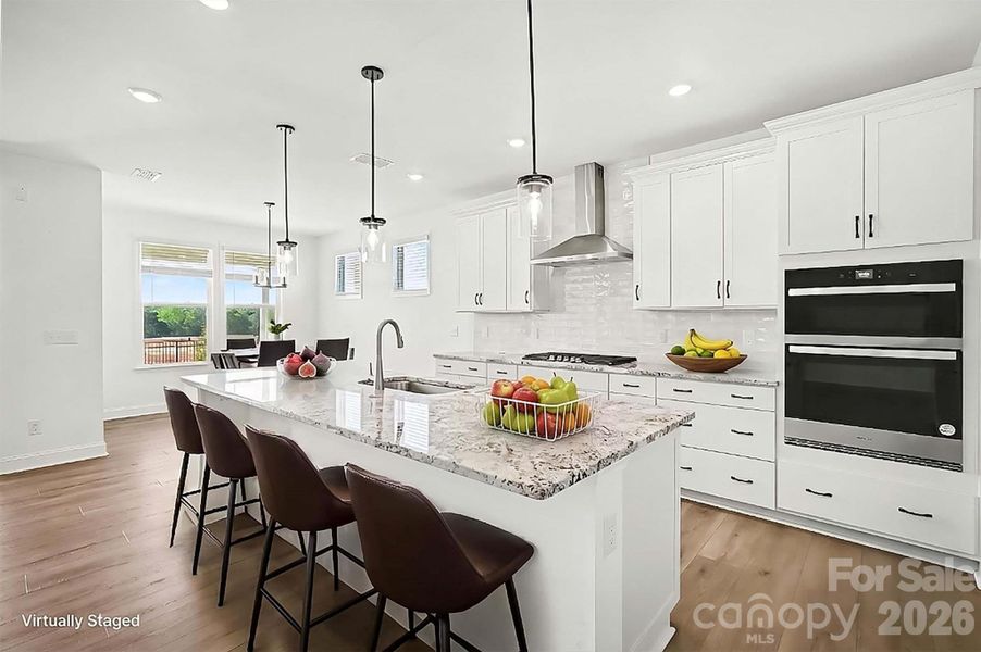 Furnished interior view inside a new home in Carolina Riverside, Belmont (Image 8).