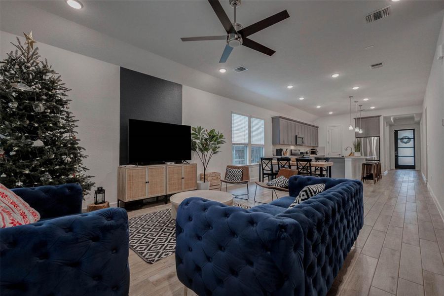 Furnished interior view inside a new home in Katy Court, Katy (Image 8).