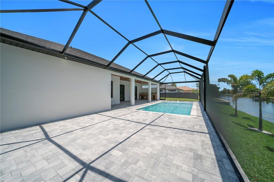 Exterior details and patio area of a home in , Cape Coral (Image 3).