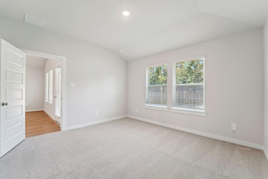 Spacious, unfurnished interior of a new home in Pine Lake Cove - Traditional Series, Montgomery (Image 23).