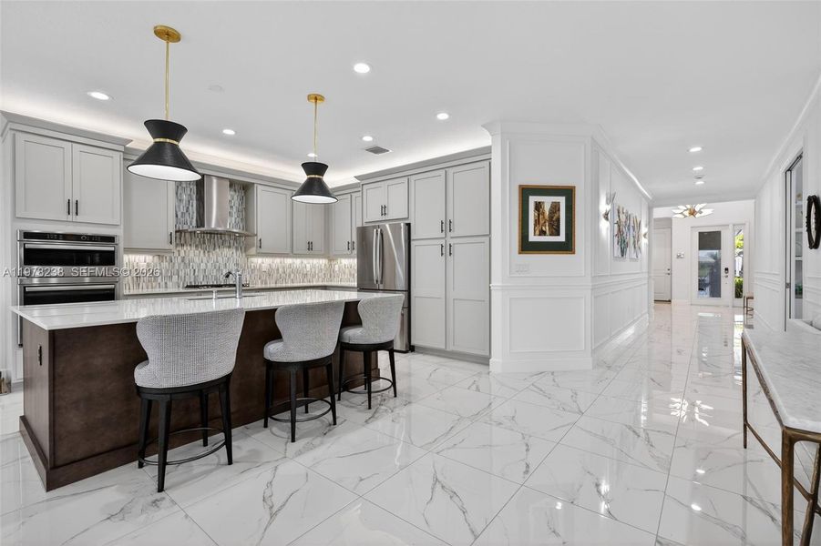 Furnished interior view inside a new home in , Port St. Lucie (Image 41).