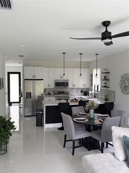 Furnished interior view inside a new home in , Lehigh Acres (Image 5).