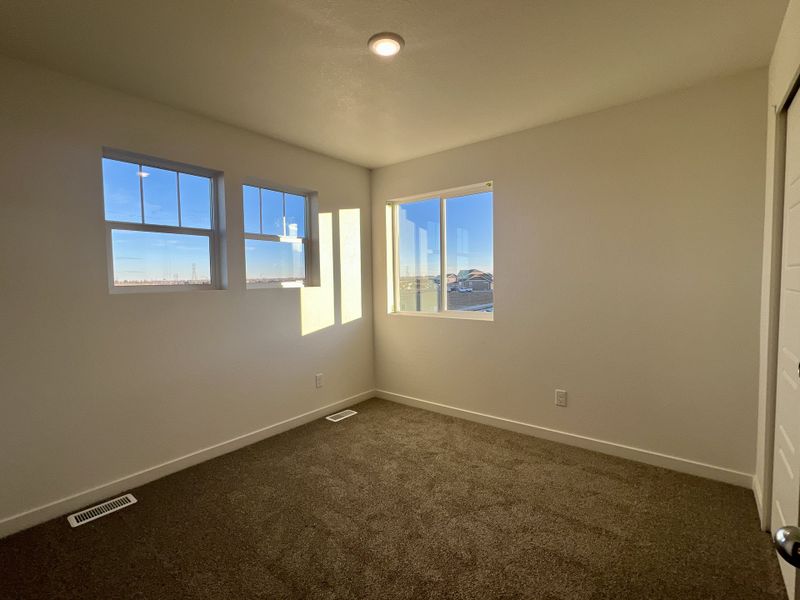 Spacious, unfurnished interior of a new home in Union Colony West, Greeley (Image 23). Spacious, unfurnished interior of a new home in Union Colony West, Greeley (Image 23).