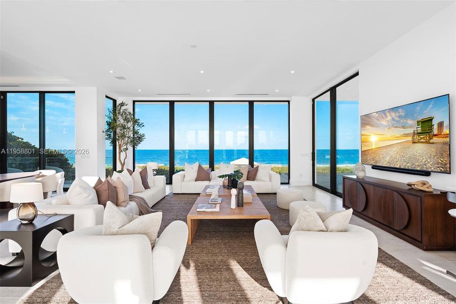 Furnished interior view inside a new home in , Fort Pierce (Image 14).