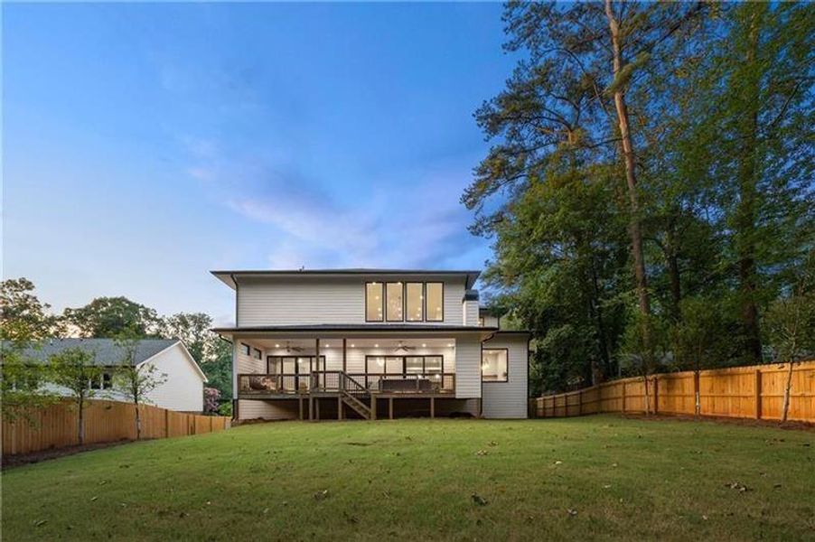 Exterior details and patio area of a home in , Sandy Springs (Image 30).