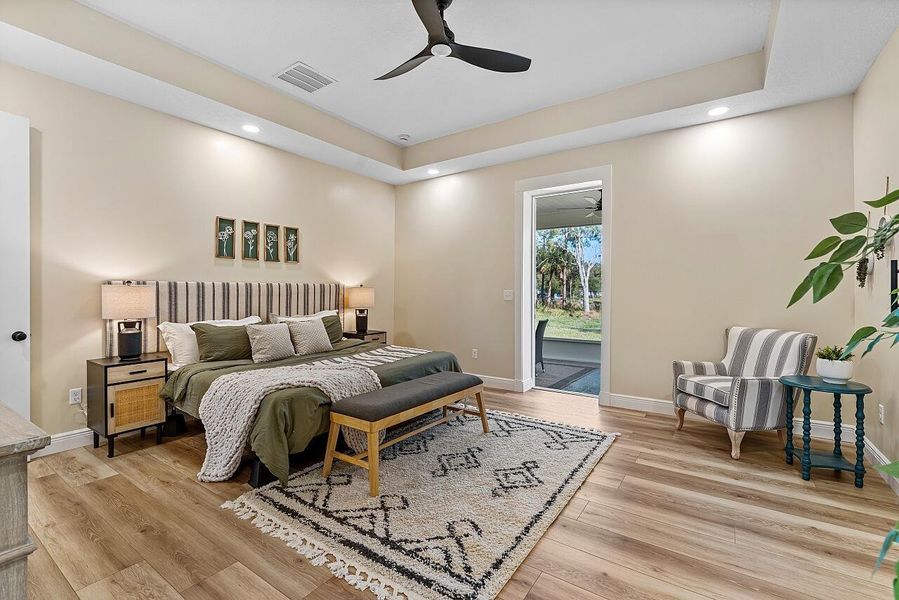 Furnished interior view inside a new home in , Vero Beach (Image 11).