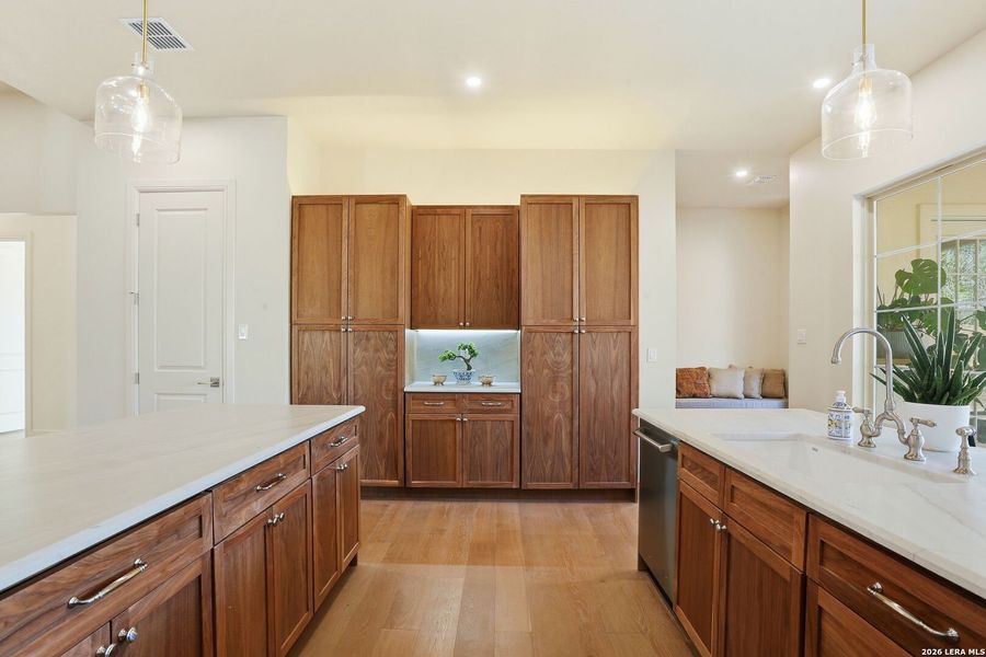 Furnished interior view inside a new home in , Terrell Hills (Image 42).