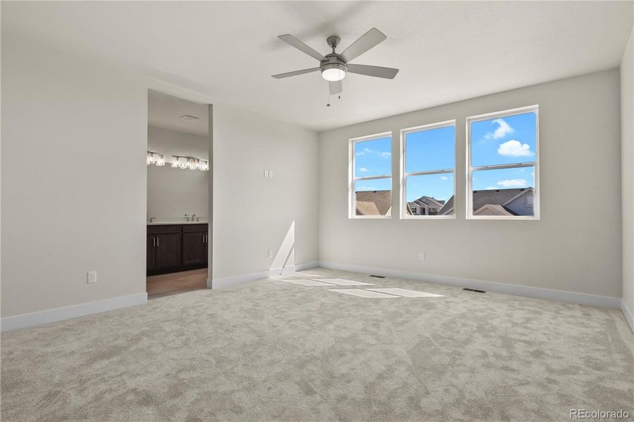 Spacious, unfurnished interior of a new home in , Colorado Springs (Image 35).