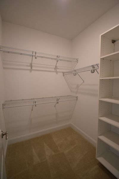 Representative unfurnished interior of a home built from the Cosmopolitan by Keystone Homes NC in Weybridge, Burlington (Image 32).