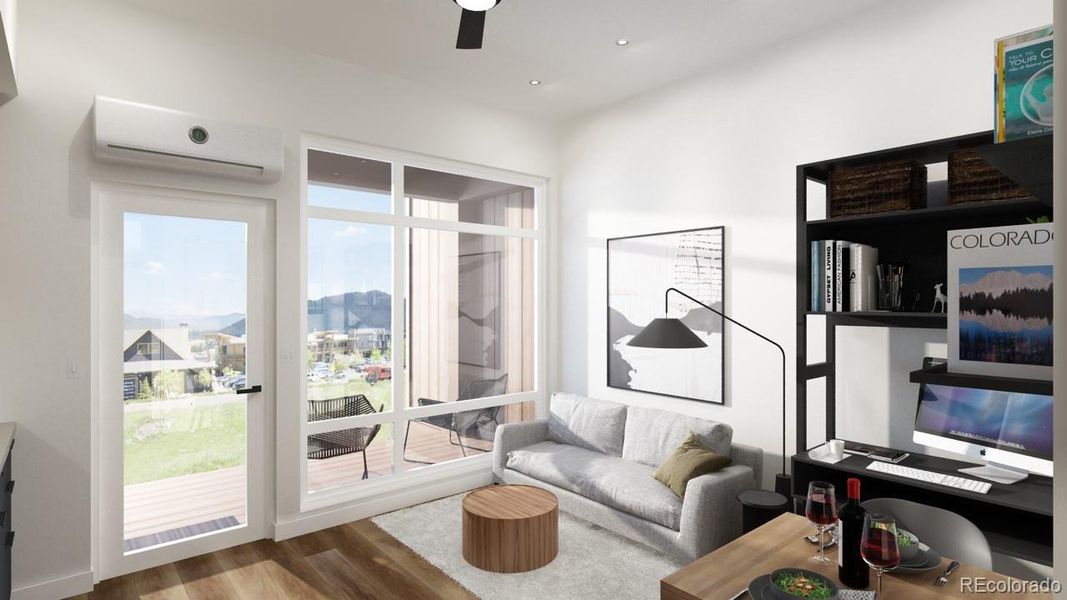 Furnished interior view inside a new home in , Frisco (Image 3).