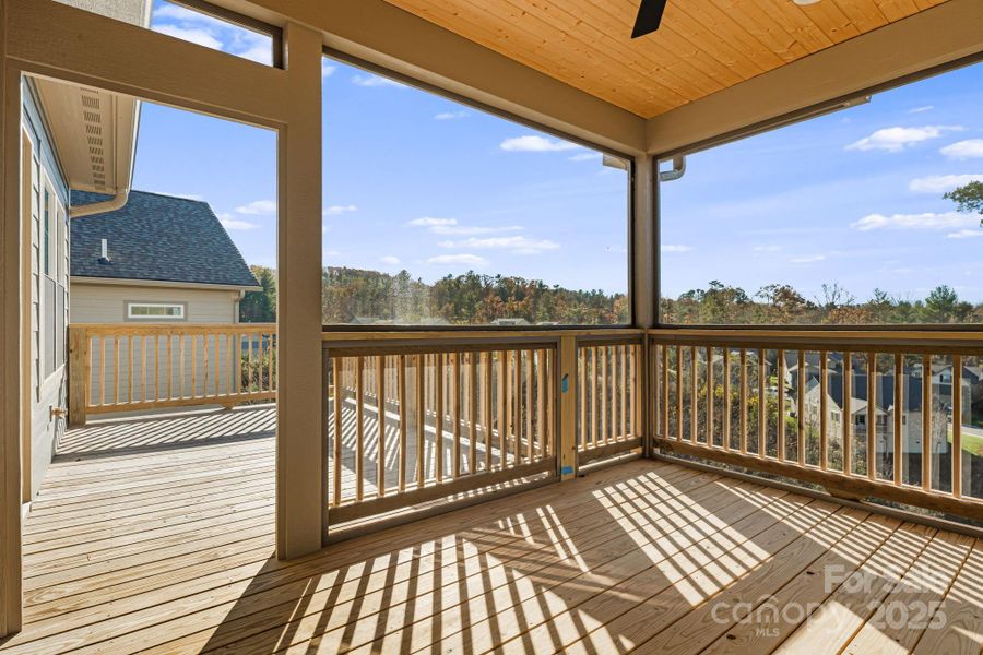 Exterior details and patio area of a home in , Weaverville (Image 25).