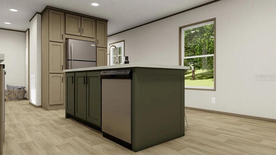 Furnished interior view inside a new home in , Deland (Image 12).