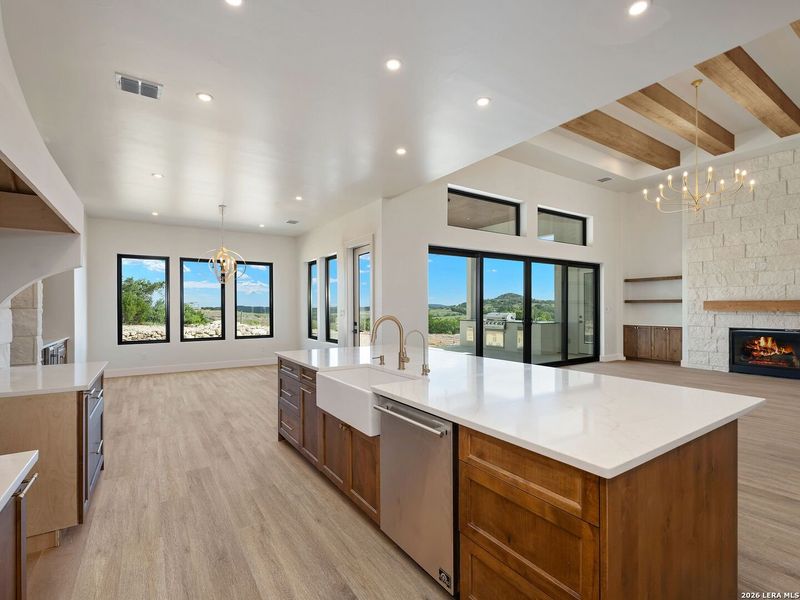 Furnished interior view inside a new home in , San Antonio (Image 18).