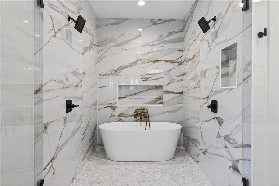 Furnished interior view inside a new home in , Enchanted Oaks (Image 16).